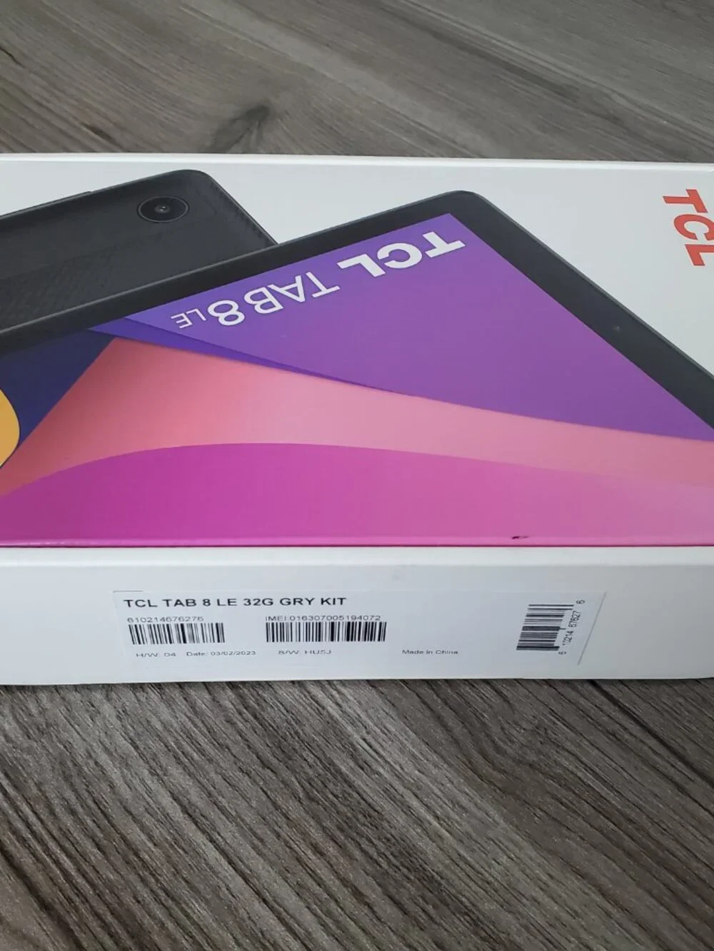 Brand New TCL Tab 8 LE 9137W 32GB Tablet Shadow Gray T-Mobile